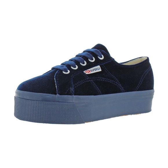 Superga Shoes - New Superga 2790 Velvet Platform Sneakers